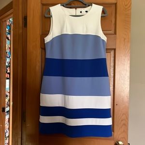 Tommy Hilfiger Colorblock Stripe Scuba dress.